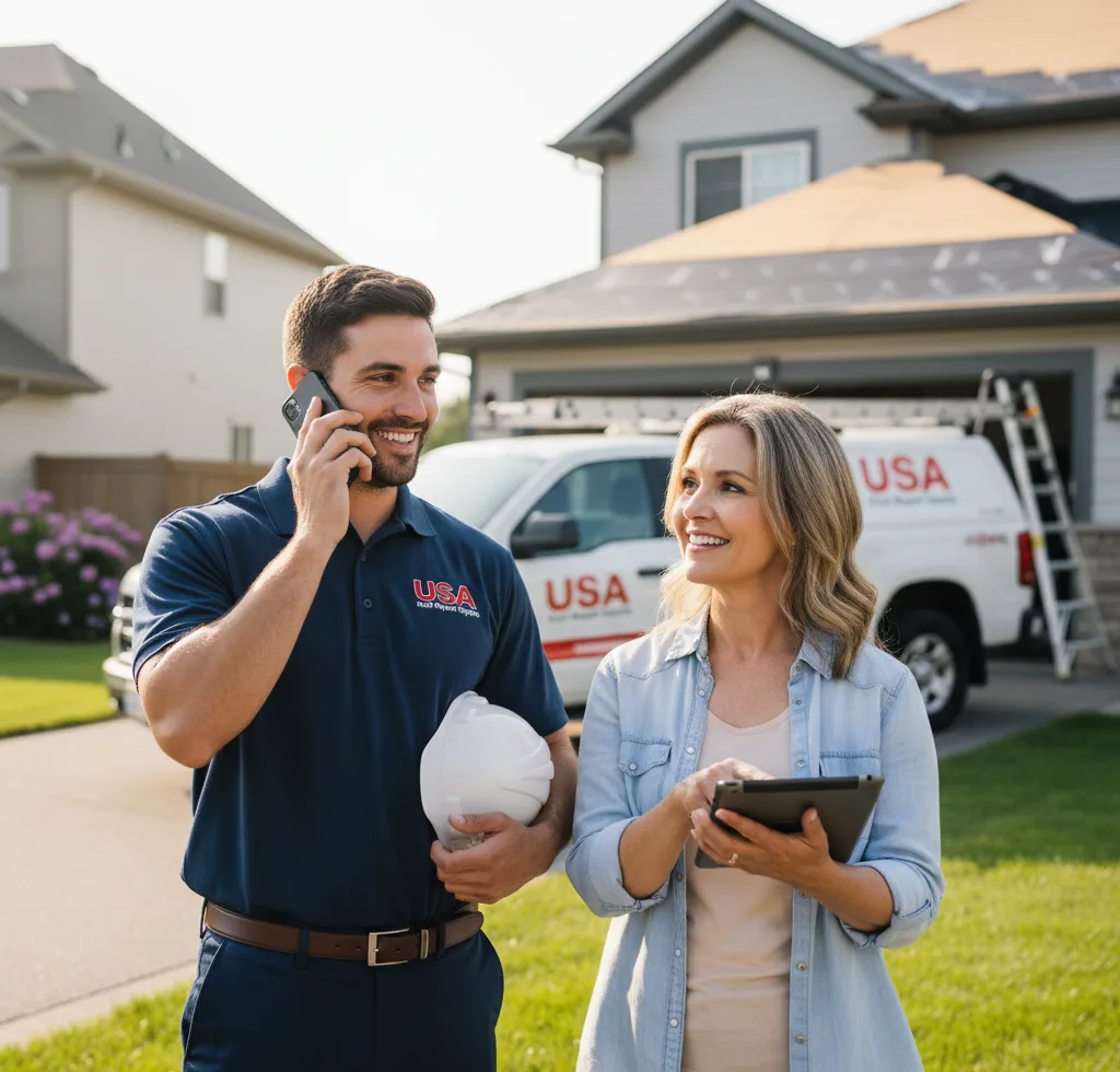 USA Roof Repair Experts customer support in Bellflower